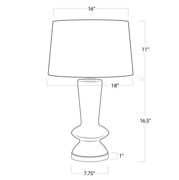 Pennie Ceramic Table Lamp